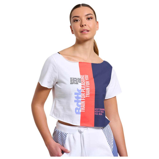 Bodytalk Γυναικεία κοντομάνικη μπλούζα Cropped